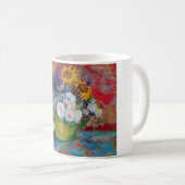 ファン・ゴッホ花付きボウル コーヒーマグカップ (正面右)