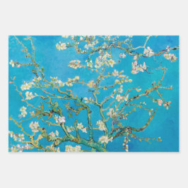 ファン・ゴッホ花 ラッピングペーパーシート