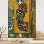 ファン・ゴッホ1887年の英泉に続く遊女 ポスター (キッチン)