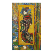 ファン・ゴッホ1887年の英泉に続く遊女