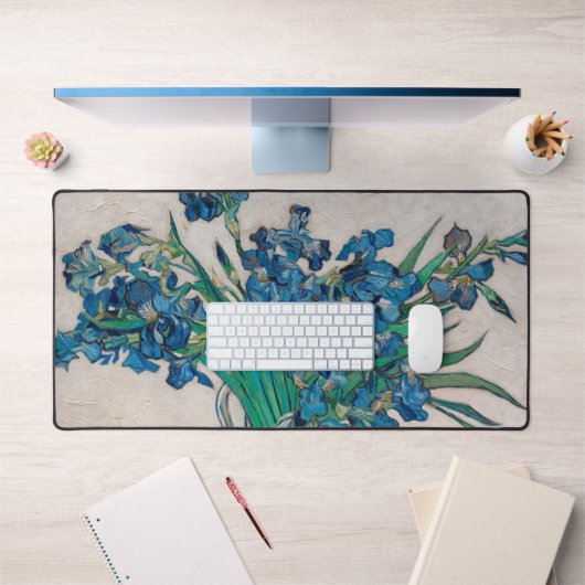 ファン・ゴッホ・アイリスの花瓶 デスクマット (オフィス1)