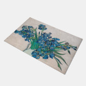 ファン・ゴッホ・アイリスの花瓶 ドアマット (アングル)
