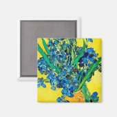ファン・ゴッホ・アイリスの花瓶 マグネット (正面/裏面)