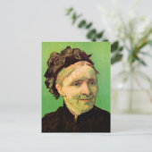 ファン・ゴッホ、アーティストの母ポートレート、ヴィンテージ・アート ポストカード (スタンド正面)