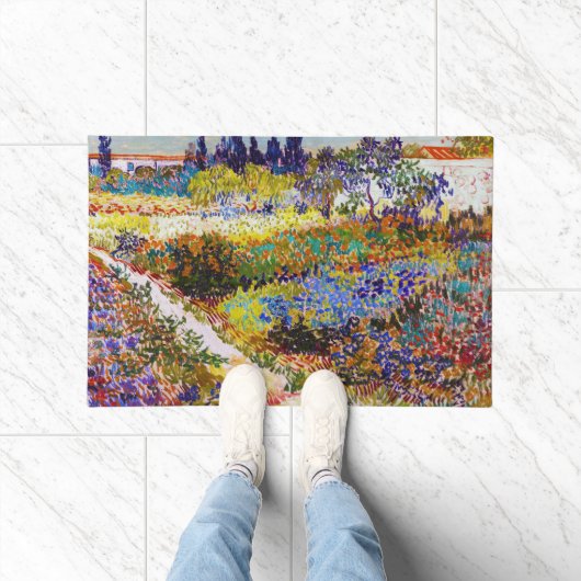 ファン・ゴッホ・アーレスの庭 ドアマット (室内)