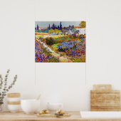 ファン・ゴッホ・アーレスの庭 ポスター (キッチン)