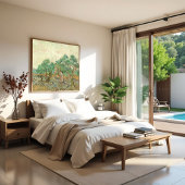 ファン・ゴッホ・オリーブ狩りの女性 ポスター