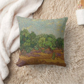 ファン・ゴッホ・オリーブ クッション (ブランケット)