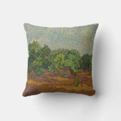 ファン・ゴッホ・オリーブ クッション (裏面)