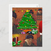 ファン・ゴッホ・クリスマス シーズンポストカード (正面/裏面)