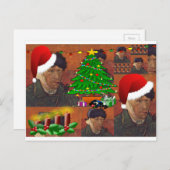 ファン・ゴッホ・クリスマス シーズンポストカード (正面/裏面)