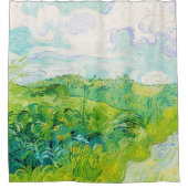 ファン・ゴッホ・グリーン小麦畑 シャワーカーテン (正面)