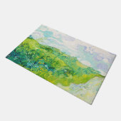 ファン・ゴッホ・グリーン小麦畑 ドアマット (アングル)