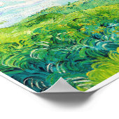 ファン・ゴッホ・グリーン小麦畑 ポスター (角)