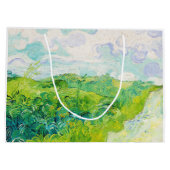 ファン・ゴッホ・グリーン小麦畑 ラージペーパーバッグ (裏面)