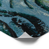 ファン・ゴッホ・コーンフラワーの青年のポートレート ポスター (角)