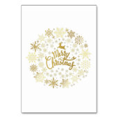 ファン・ゴッホ・サンタクロース テーブルナンバー (裏面)