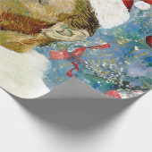 ファン・ゴッホ・サンタクロース ラッピングペーパー (角)