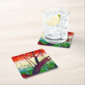 ファン・ゴッホ スクエアペーパーコースター (インサイチュ)