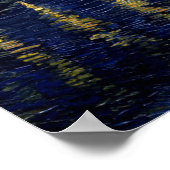 ファン・ゴッホ・スター・ナイト・オーバー・ローネ・ポスター ポスター (角)