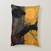 ファン・ゴッホ、ソワー、ヴィンテージ農民農家 アクセントクッション (裏面(縦))