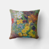 ファン・ゴッホ、デイジーとアネモネスの花瓶 クッション (裏面)