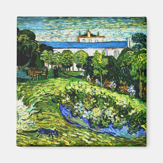 ファン・ゴッホ – ドビーニーの絵画庭、有名な マグネット (正面)