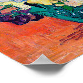 ファン・ゴッホ、バラとアネモネスの花瓶 ポスター (角)