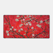 ファン・ゴッホ・ブロッサムのアーモンド・ツリーの枝 デスクマット (正面)