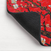 ファン・ゴッホ・ブロッサムのアーモンド・ツリーの枝 マウスパッド (コーナー)