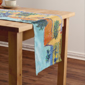 ファン・ゴッホ・プロヴァンスのファームハウス ショートテーブルランナー (インサイチュ)