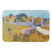 ファン・ゴッホ・プロヴァンスのファームハウス バスマット (正面)