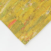 ファン・ゴッホ・プロヴァンスのファームハウス フリースブランケット (角)