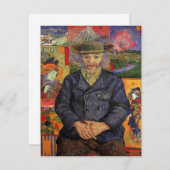 ファン・ゴッホ、ペール・タンギーポートレート、ヴィンテージ・アート (正面/裏面)