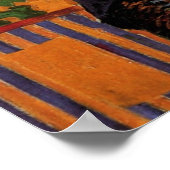 ファン・ゴッホ、ペール・タンギーポートレート、ヴィンテージ・アート ポスター (角)