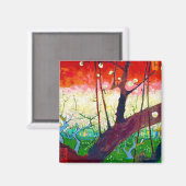 ファン・ゴッホ マグネット (正面/裏面)