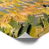 ファン・ゴッホ、ラークと小麦フィールド、1887 ポスター (角)