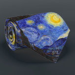 ファン・ゴッホ、" "星空の夜" ネクタイ<br><div class="desc">私はヴァンゴッホ、"スターリーの夜"が好きな人のためにこの製品を作りました。</div>