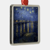 ファン・ゴッホ、星空の夜、1888年 メタルオーナメント (右)