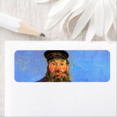 ファン・ゴッホ、郵便配達員ジョセフ・ローリンポートレート ラベル (インサイチュ)