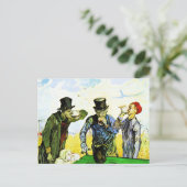 ファン・ゴッホ – 飲み物の有名絵を描な店、 ポストカード (スタンド正面)