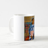 ファン・ゴーギャンの女性 コーヒーマグカップ (正面左)