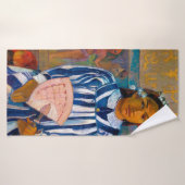 ファン・ゴーギャンの女性 バスタオル (バスタオル)