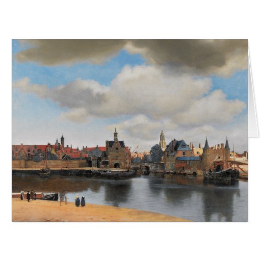ファン・デフト、View of Delft、Johannes Vermeer氏 (正面横)