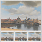 ファン・デフト、View of Delft、Johannes Vermeer氏 シール (正面)