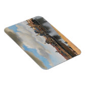 ファン・デフト、View of Delft、Johannes Vermeer氏 マグネット (右側)