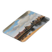 ファン・デフト、View of Delft、Johannes Vermeer氏 マグネット (左側)