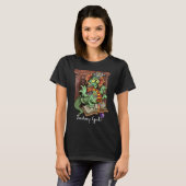 ファン ドラゴン "ファンタジー ギーク!" Tシャツ (正面フル)