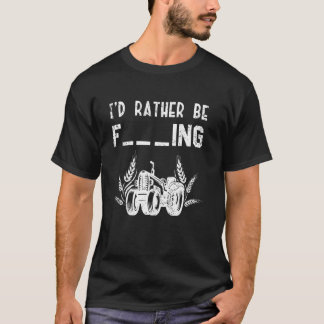 ファン+ニィ+トラクター+農家+ギフト Tシャツ