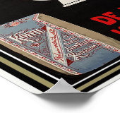 ファン・ネールのコーヒーポスター ポスター (角)